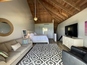 1 bedroom, iron/ironing board, travel crib, free WiFi