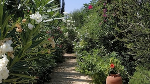 Garden - Six-bedroom House With Terrace Ionian Sea View (Zacharo)