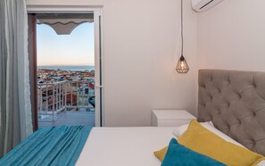 Apartment, 1 Bedroom, Smoking, Balcony | 2 bedrooms - 'eolia Apartment' - Sea & City View Central Apt (Zakynthos)