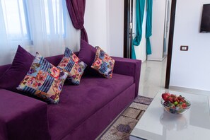 Apartment, 1 Bedroom, Smoking, Balcony | Living room - Panorama Apartment up to 3 Persons - Feel Home Away From Home (Dahab)
