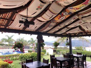 House, 6 Bedrooms, Smoking, Private Pool | Terrace/patio - Finca Lago Calima With Excellent View (Calima)