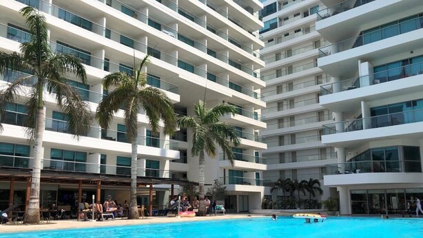 Outdoor pool - Apartamento De Lujo Con Vista Al Mar En Morros (Cartagena)