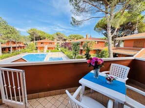 Apartment, 2 Bedrooms, Balcony, Pool View | Pool | Outdoor pool