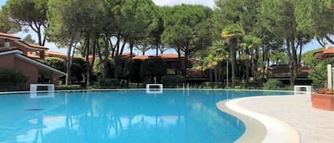 Apartment, 1 Bedroom, Balcony | Pool | Outdoor pool