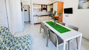 Apartment, 2 Bedrooms, Balcony, City View | Dining room - Flat With Large Balcony in Bibione (San Michele al Tagliamento)