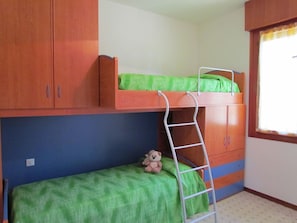 Apartment, 2 Schlafzimmer, Terrasse, Gartenblick | 3 Schlafzimmer, Bettwäsche