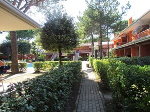 Apartment, 2 Schlafzimmer, Terrasse, Gartenblick | Garten