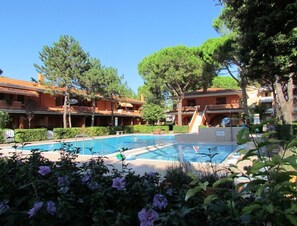 Apartment, 2 Schlafzimmer, Terrasse, Gartenblick | Garten