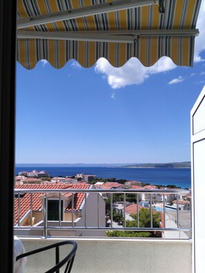 Studio, Multiple Bedrooms, Balcony, City View | Property grounds - Apartment Studio With Sea View for 2-3 People (Baska Voda)