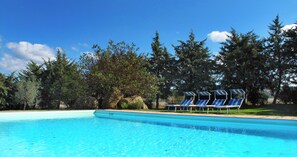 Apartment, 2 Bedrooms, Smoking, Balcony | Pool | Outdoor pool - Casa Uva Agriturismo Le Selvole - Tuscany (Pomarance)