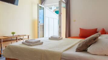 Studio, Mehrere Schlafzimmer, Balkon, Stadtblick | 1 Schlafzimmer