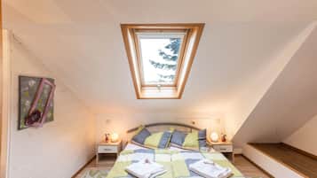 2 soveværelser, gratis Wi-Fi, sengetøj