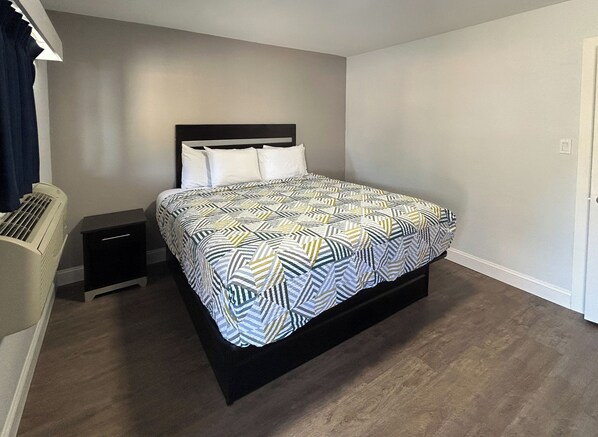 In-room safe, desk, blackout curtains, iron/ironing board