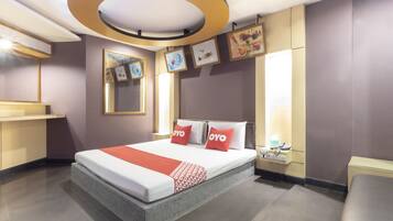 Deluxe-dobbeltværelse | Skrivebord, gratis Wi-Fi, sengetøj