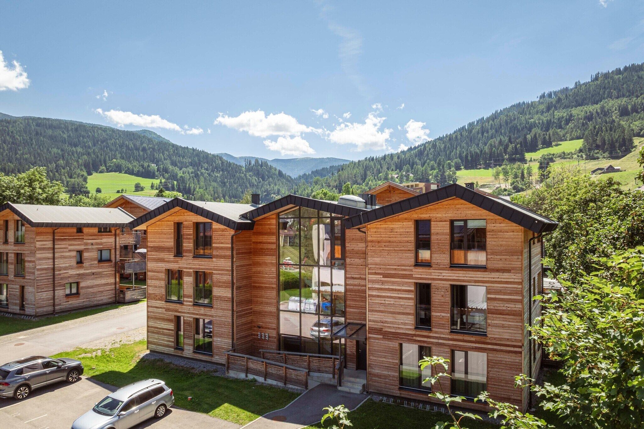 Außenseite Ferienhaus [Sommer]