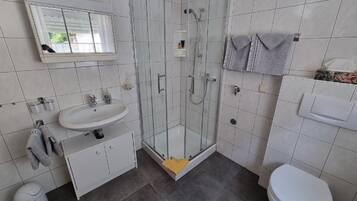 Apartment | Bathroom | Shower, hair dryer