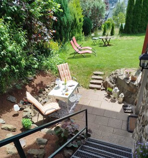 Terrace/patio - Ferienwohnung Haus Nadja (Winterberg)