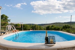 Udendørs pool, opvarmet pool