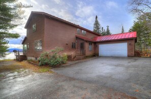Exterior - Evergreen Shore | Spacious Family Retreat w/ Flat Lawn & Stunning Lake Views (Rangeley)