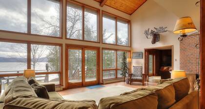 Evergreen Shore | Spacious Family Retreat w/ Flat Lawn & Stunning Lake Views