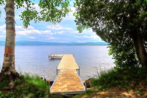 Beach - Evergreen Shore | Spacious Family Retreat w/ Flat Lawn & Stunning Lake Views (Rangeley)