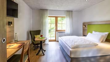 Zimmer | Kostenloses WLAN, BettwÀsche