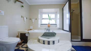 Ensemble douche/baignoire, sĂšche-cheveux, serviettes fournies