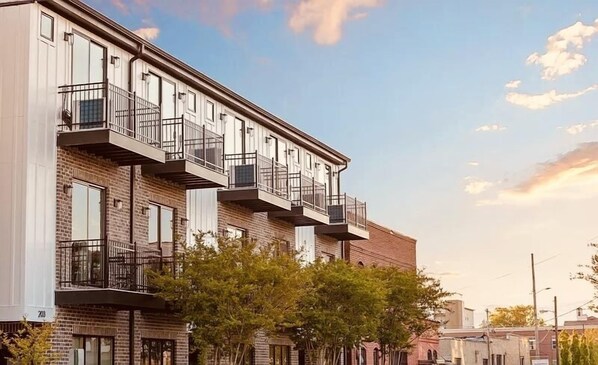 Fassade der Unterkunft