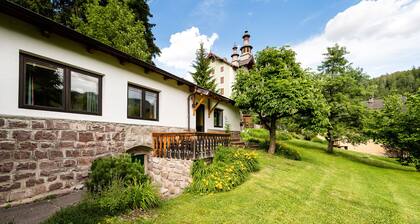 Apartment with garden in the center
