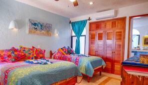 2 habitaciones, tabla de planchar con plancha y wifi gratis 