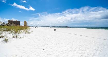 Steps away from the beach, breathtaking views of the Gulf, Pier and private pool