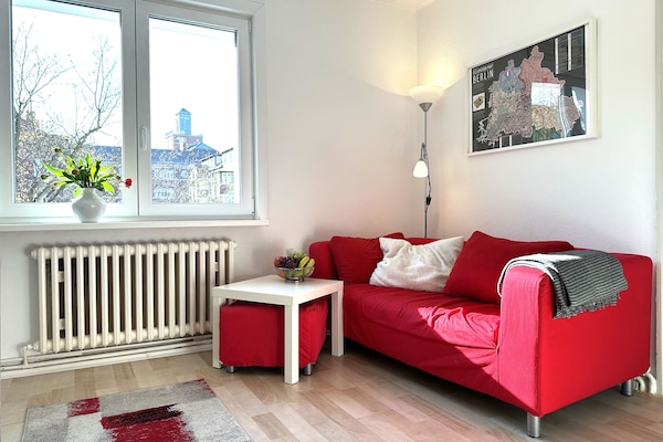 Wohnzimmer mit Couch