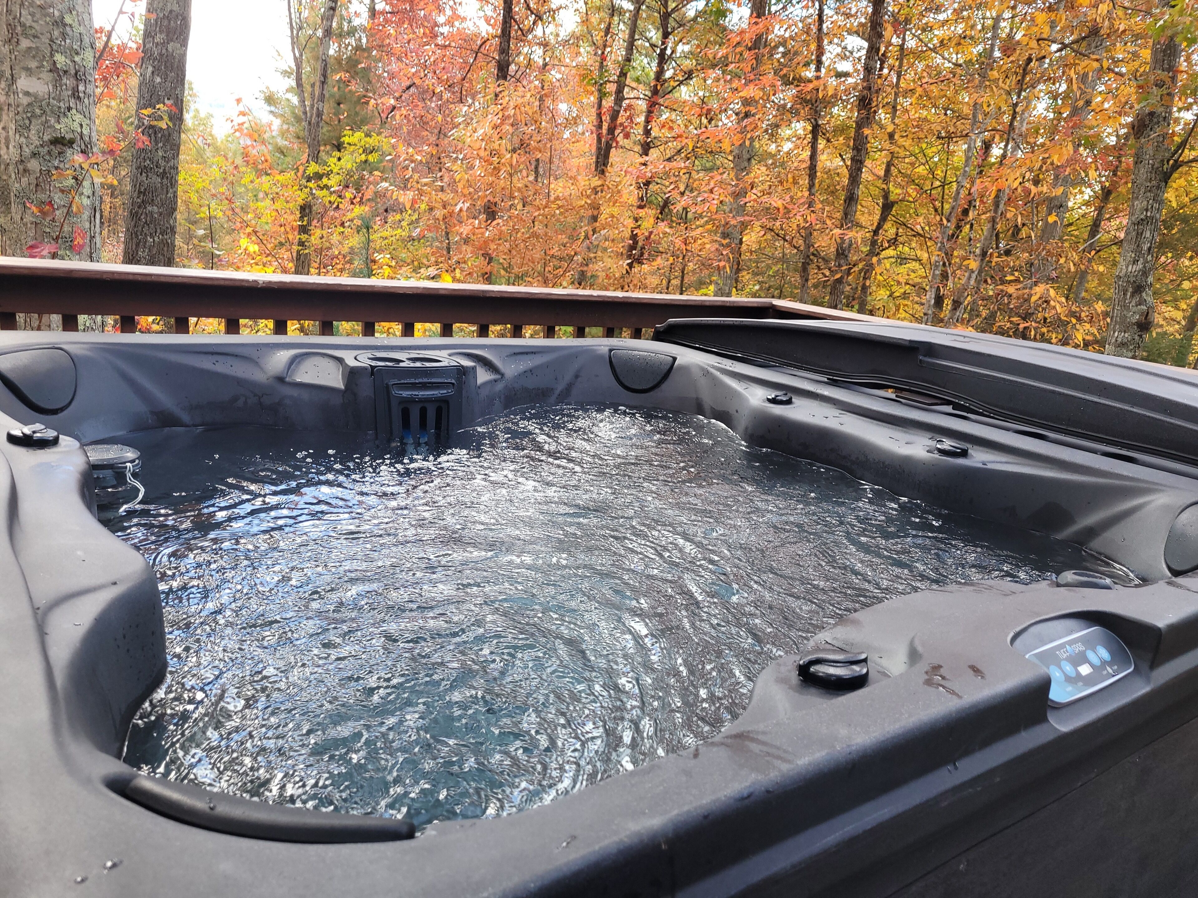Bain à remous extérieur