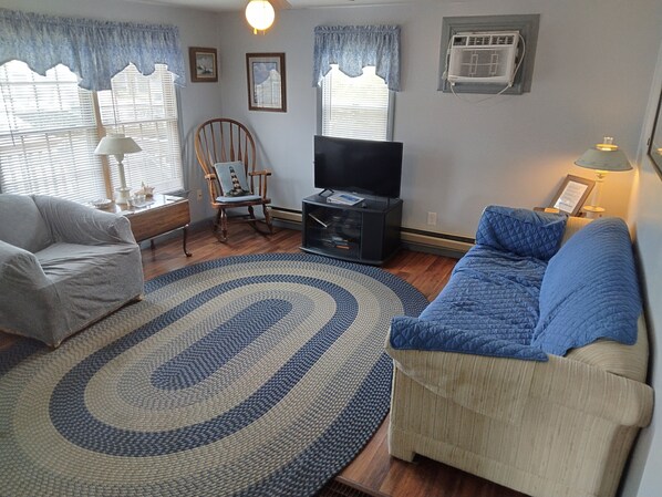 Smart TV, DVD player, video library