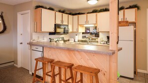 Apartamento, 1 habitación | Cocina privada | Tostadora y utensilios de cocina