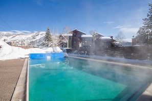 Outdoor pool - The West Condominiums by Mountain Resorts (Steamboat Springs)