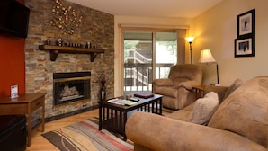 Condo, 2 Bedrooms | Living room | TV - Shadow Run Condominiums by Mountain Resorts (Steamboat Springs)