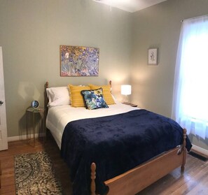 2 slaapkamers, een strijkplank/strijkijzer, wifi, beddengoed