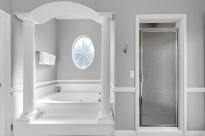 Shower, towels