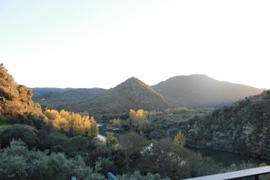 Blick von der Unterkunft