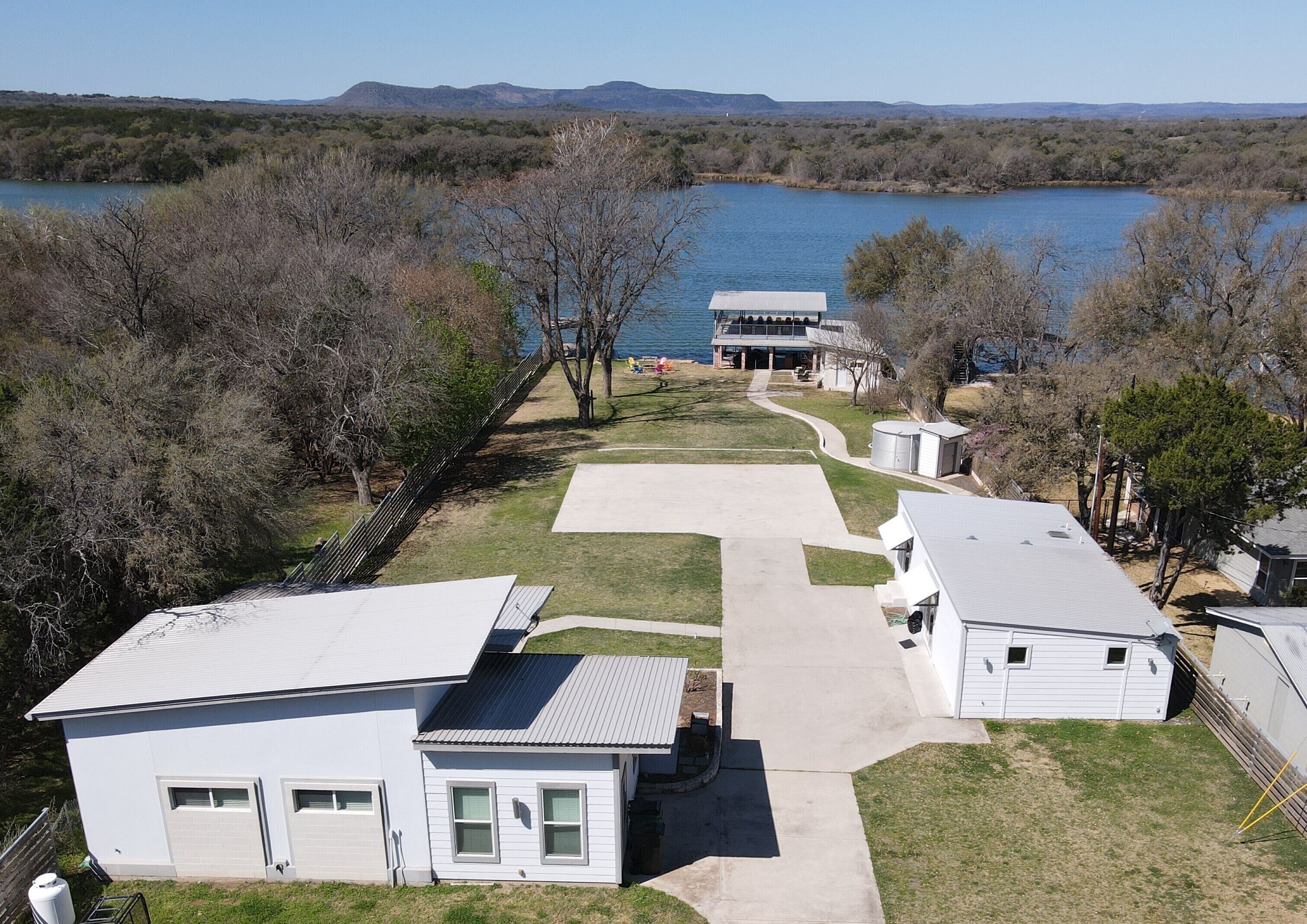 Tres Casas - 3 unique casitas on Lake LBJ waterfront, sleeps 11!