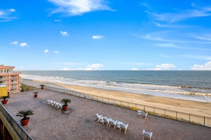 Aan het strand