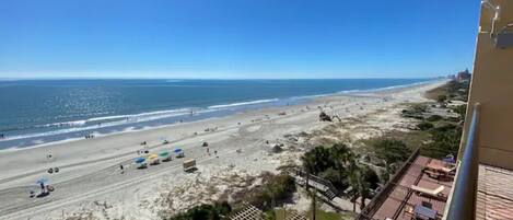 Accommodatie ligt op het strand