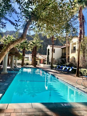 Outdoor pool, a heated pool - Beautiful Studio Casita - Legacy Villas Resort (La Quinta)