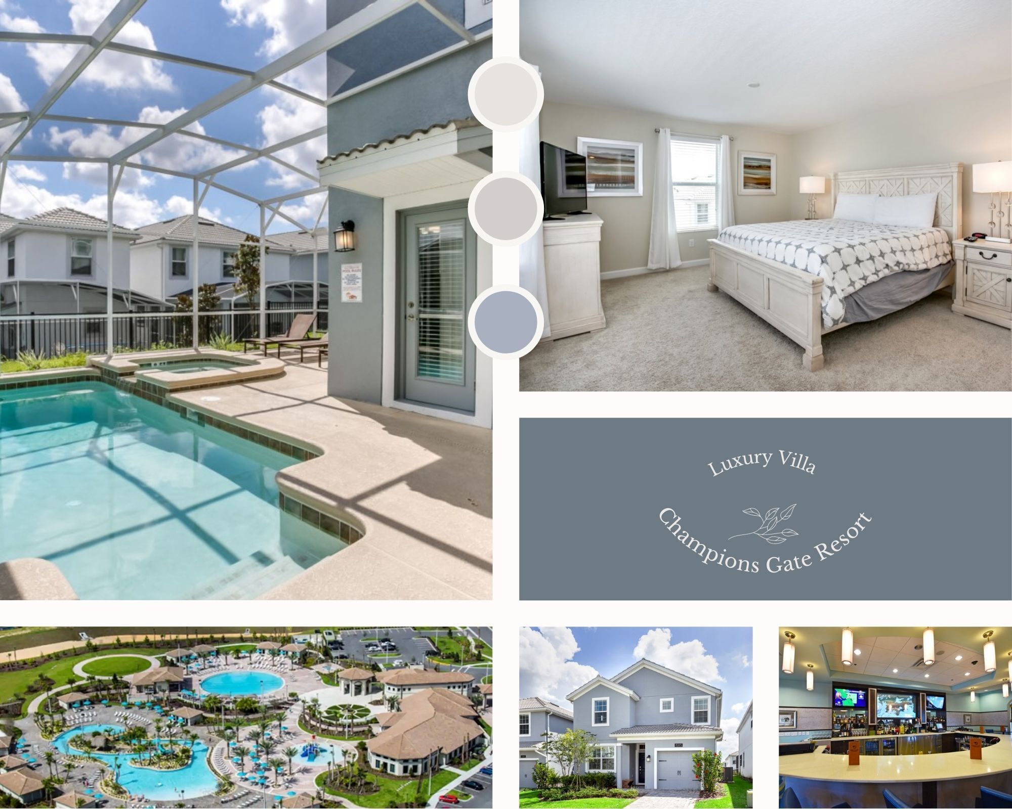 Luxury Villa on Champions Gate Resort With Private Pool Near Disney World