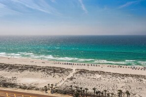 On the beach - P3-1308 2B Gulf Front Condo/ Excellent Gulf Views! (Pensacola Beach)