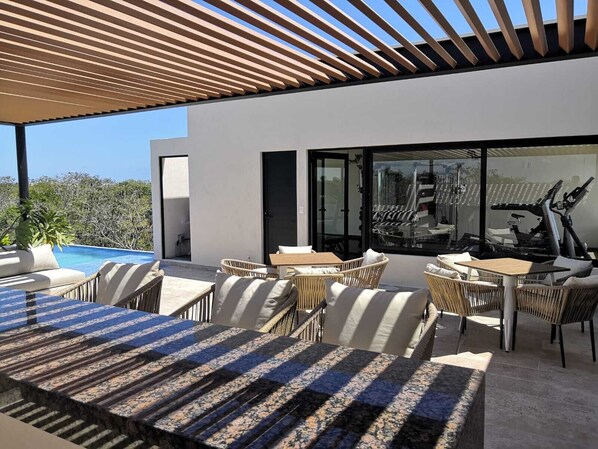 Restaurante al aire libre