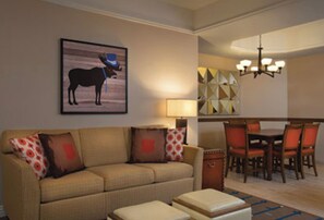 TV, fireplace, DVD player, video library