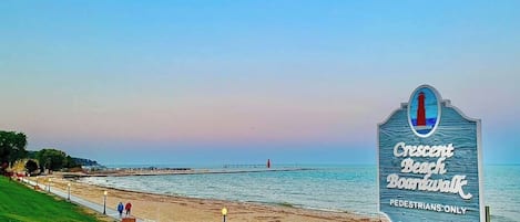 Beach nearby, beach towels