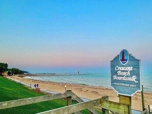 Beach nearby, beach towels